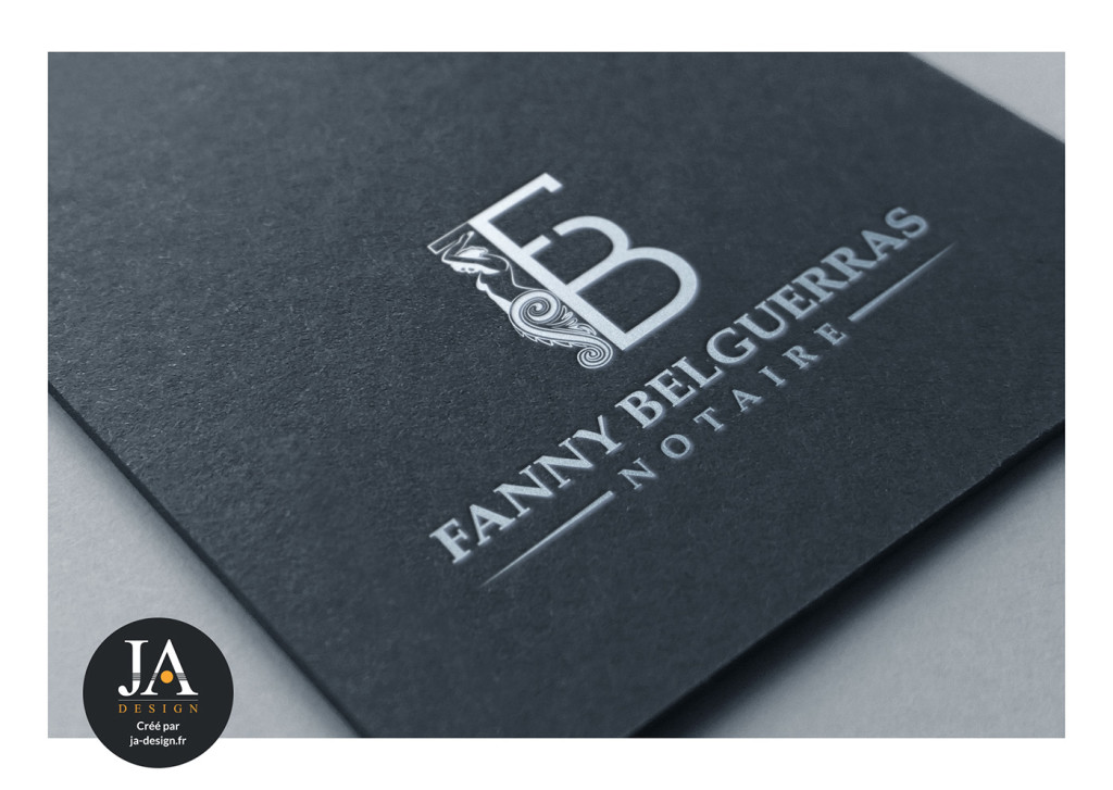 Création d'un logo pour Fanny Belguerras - Notaire