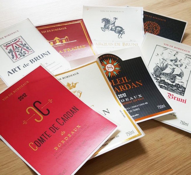 Création d'étiquettes design