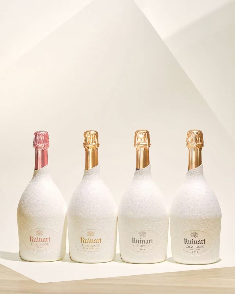 Tendances Étiquettes Vin et Spiritueux 2024 - Etiquette et packaging Ruinart